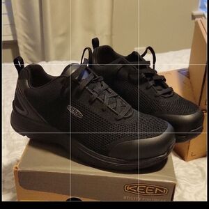 KEEN Men's Black Athletic Shoes